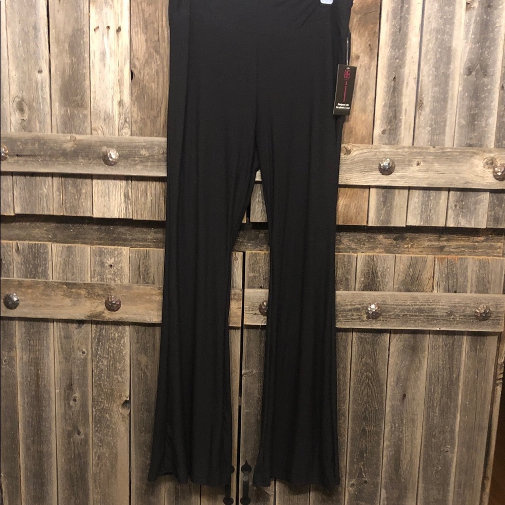 No Boundaries Black Flare Pants